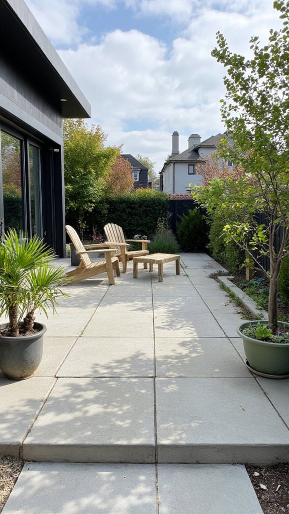 sleek durable concrete elegance