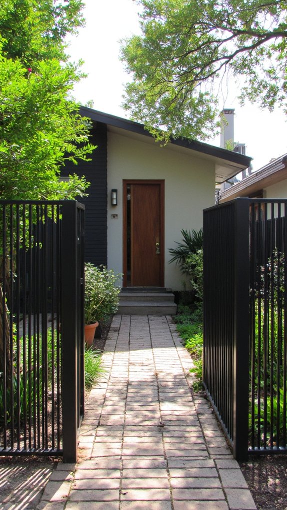 sleek durable low maintenance fencing