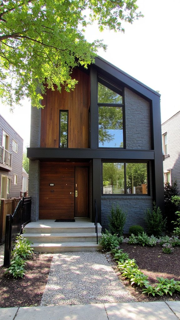 sleek metal modern finishes