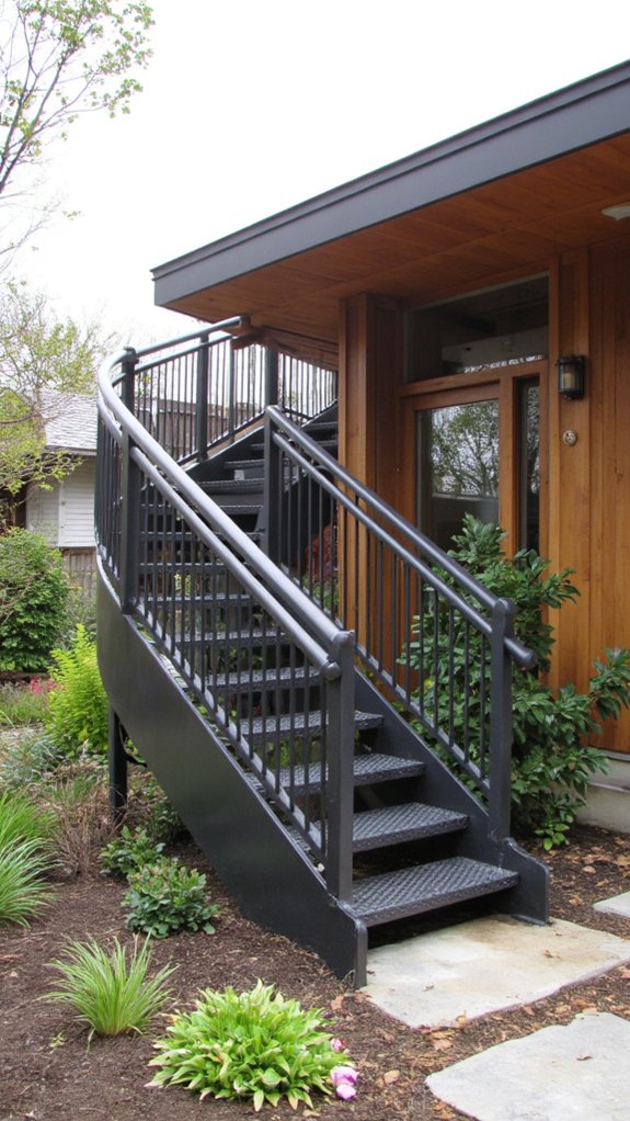 sleek minimalist steel elegance