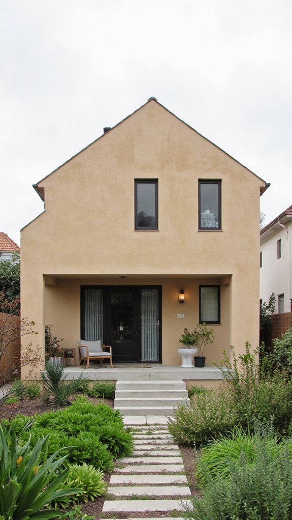 sleek modern durable exterior