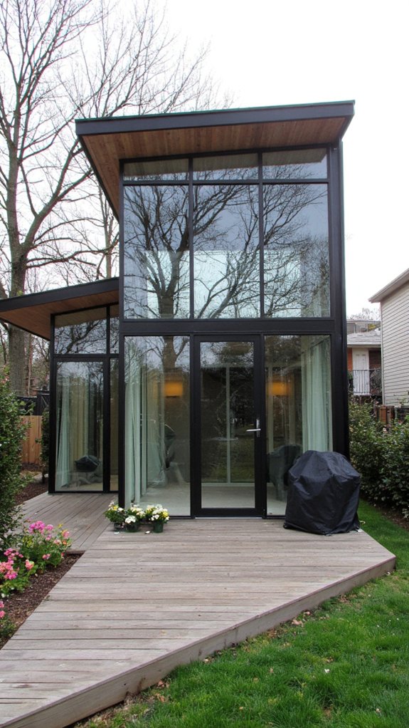 sleek modern expansive design