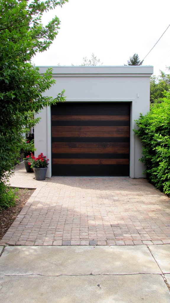 sleek modern garage door upgrades