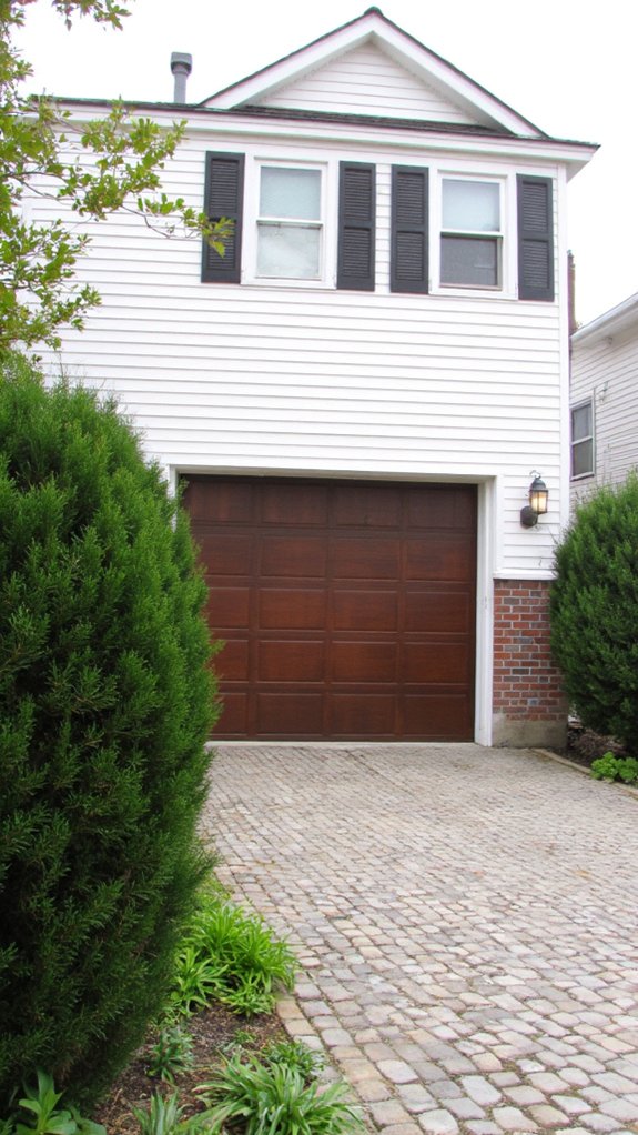 sleek modern garage doors