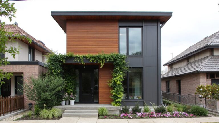 sleek modern house exteriors