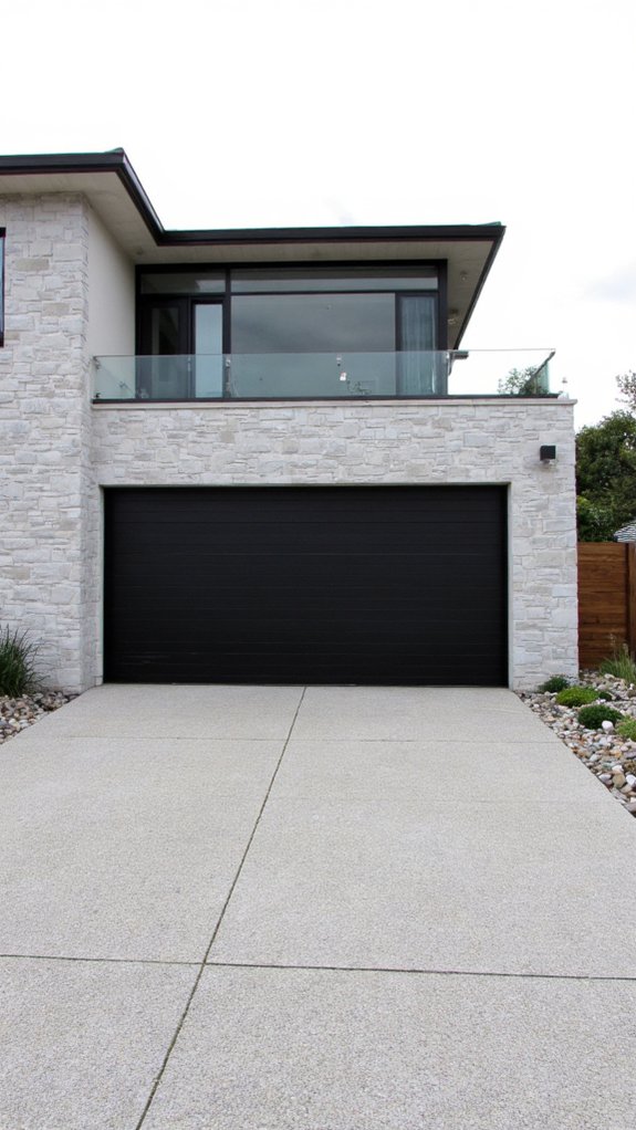 sleek modern monochromatic design