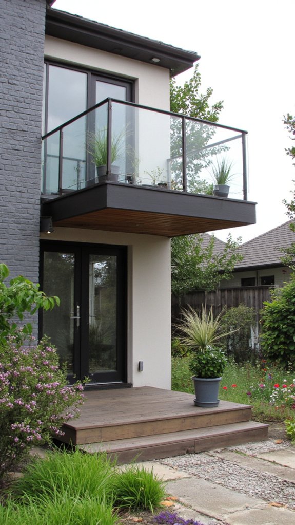 sleek modern unobstructed views