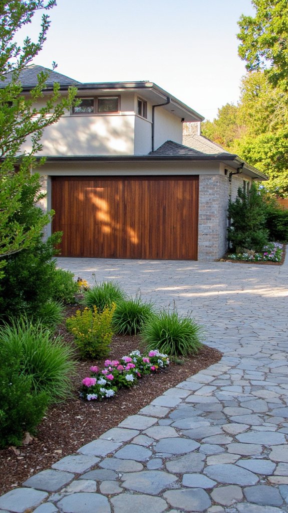 sleek modern vertical paneling