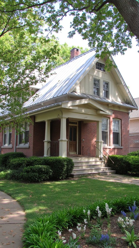 sleek roofs enhance classic architecture