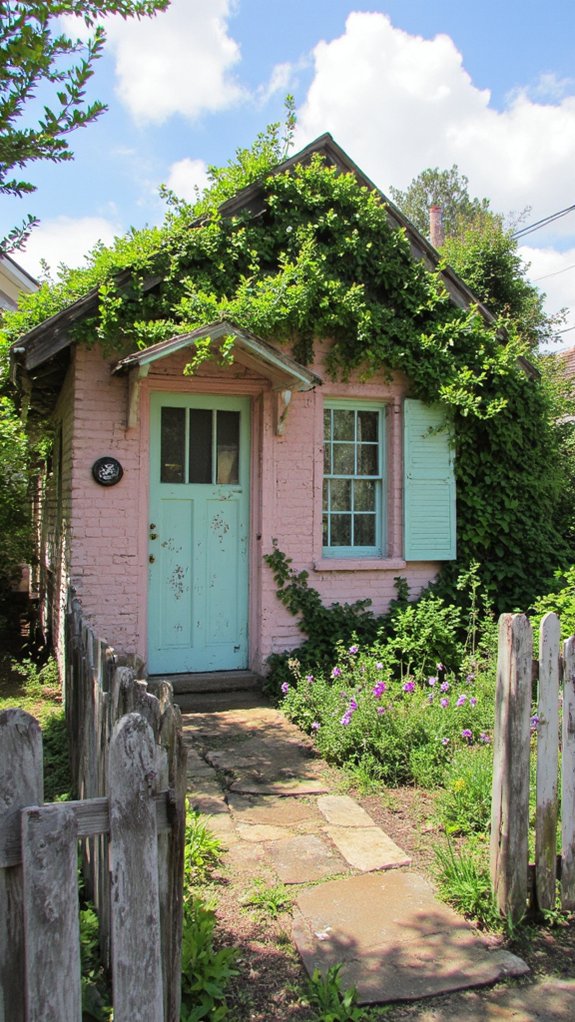 soft pink cottage charm