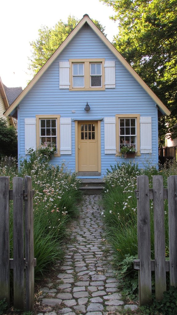 soothing cottage color palette