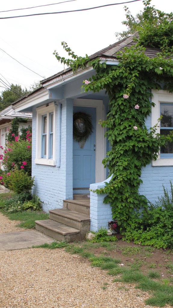 soothing sky blue tranquility