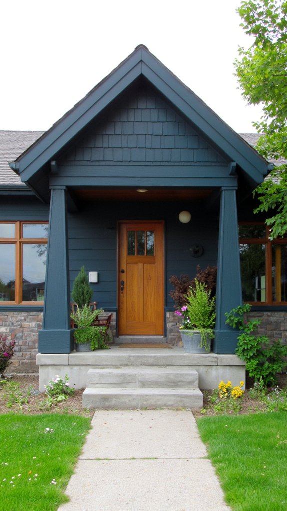 sophisticated dark teal warmth