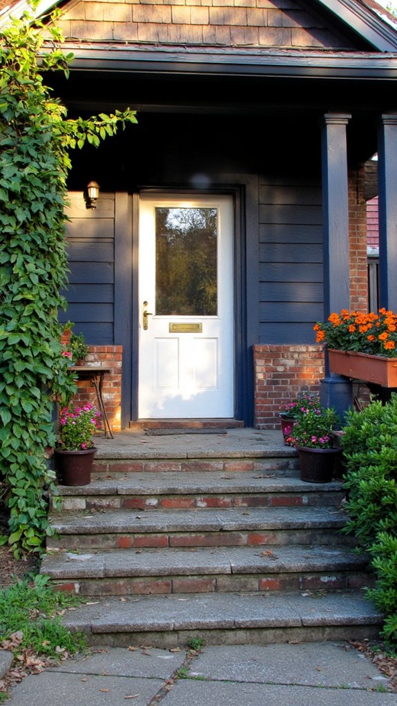 sophisticated navy blue elegance