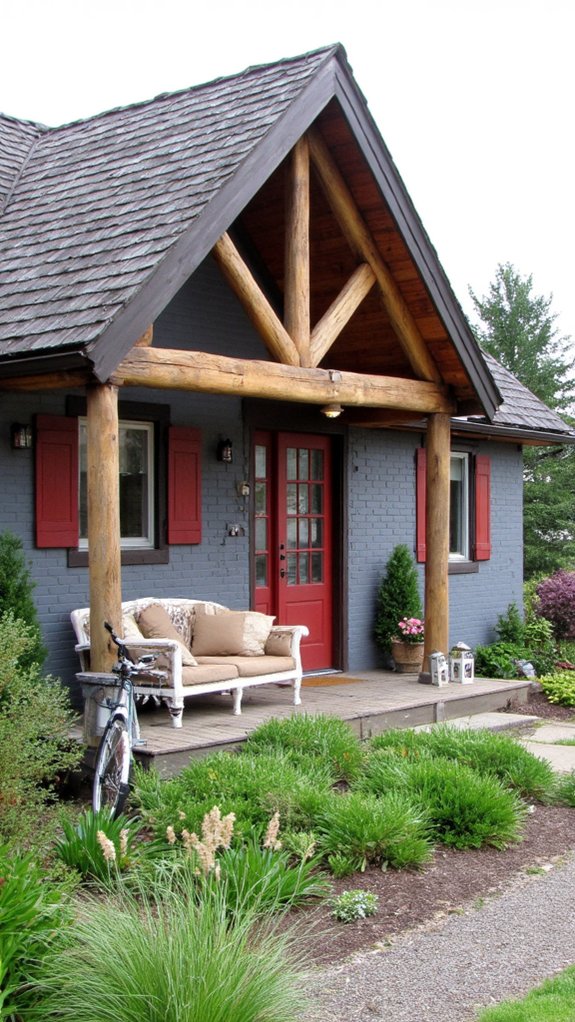 sophisticated rustic color combination