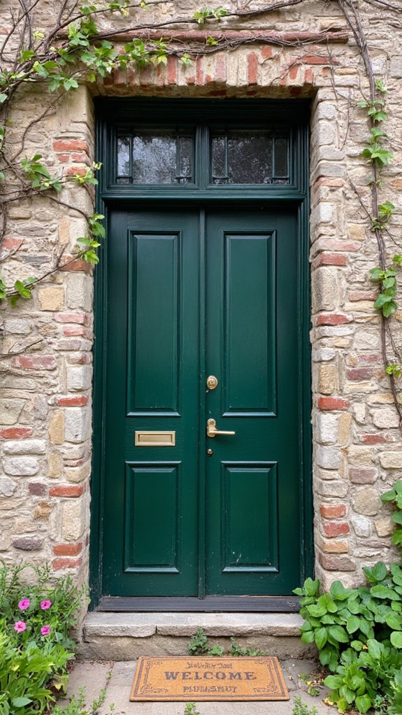 sophisticated welcoming entrance design