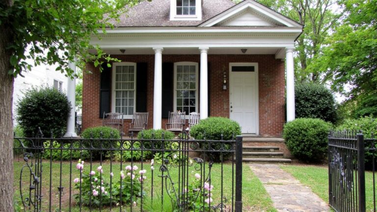 stately southern colonial architecture