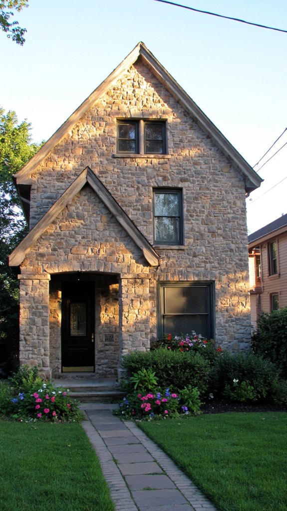 stone accents enhance character