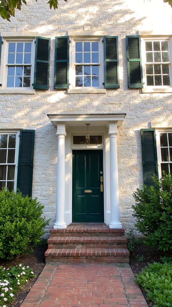 stone and green elegance