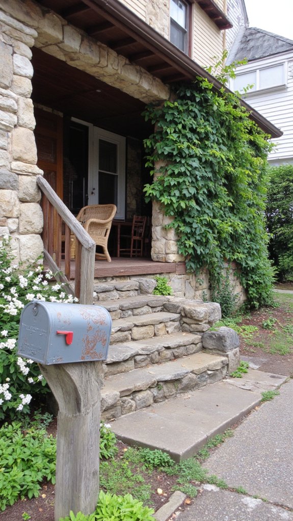 stone columns for elegance
