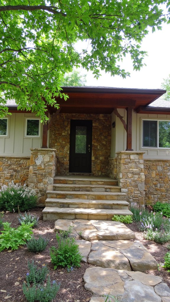 stone elements enhance appeal