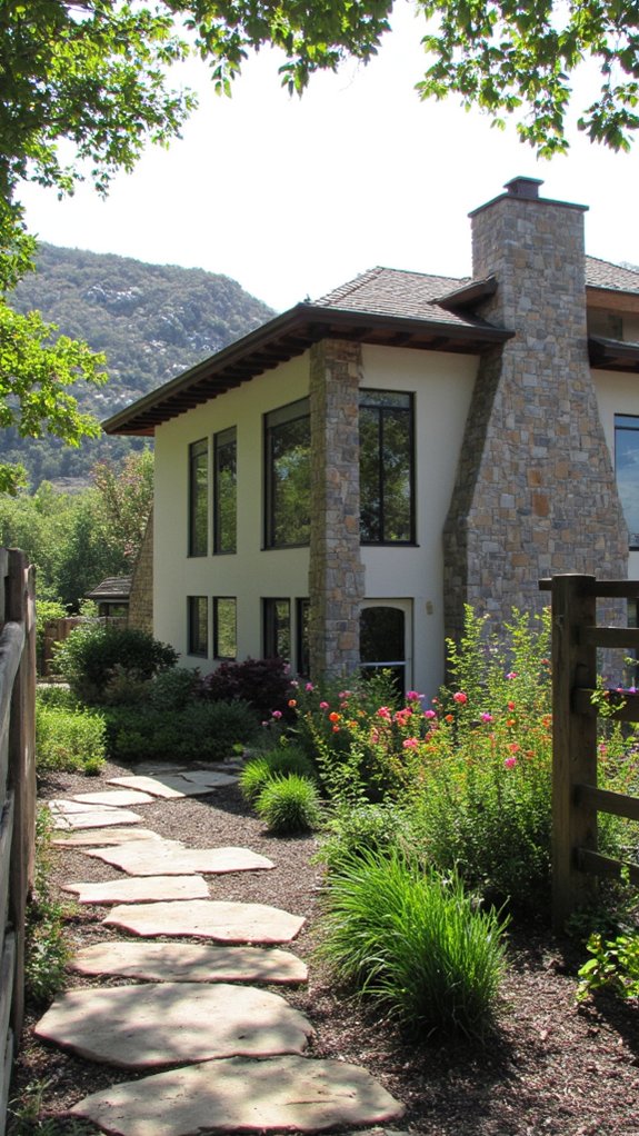 stone elements enhance landscapes