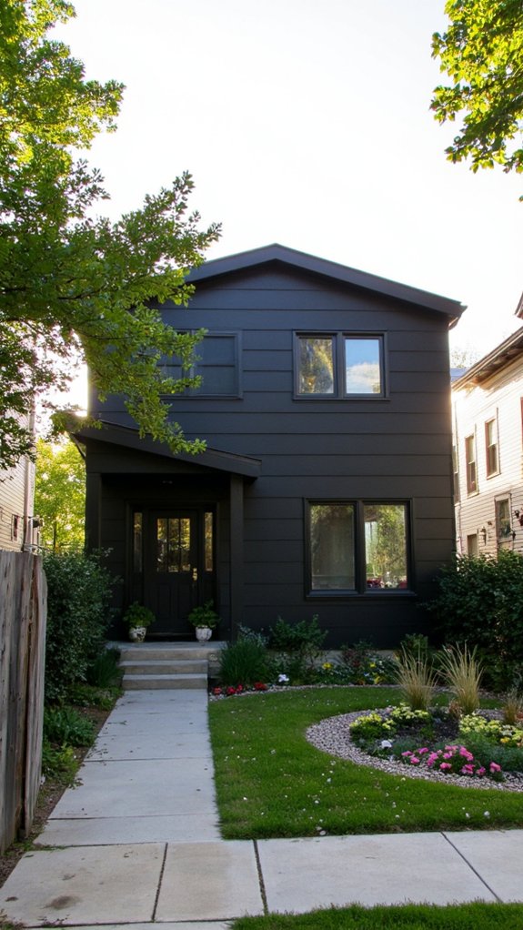 striking elegant architectural contrast