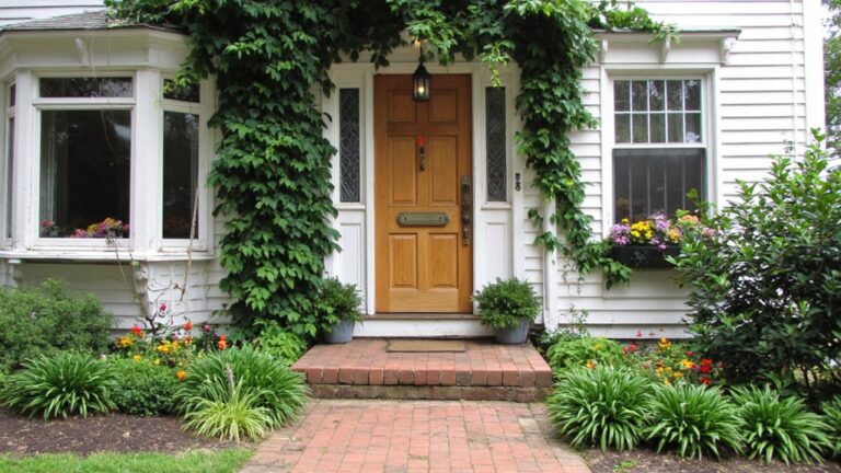 19 Colonial House Exterior Entryway Designs That Welcome Guests With Style stylish colonial house entrances