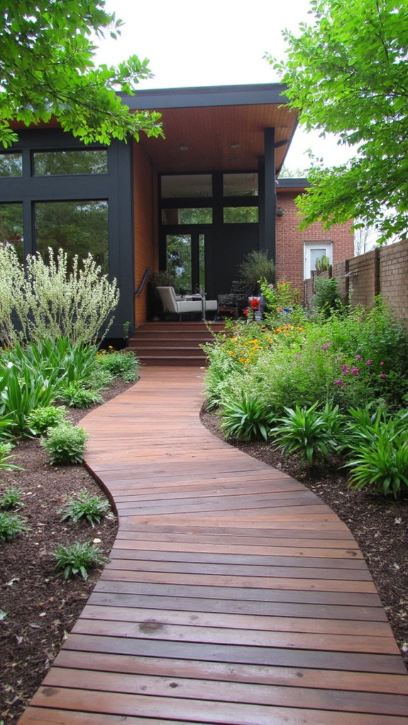 stylish durable outdoor walkway