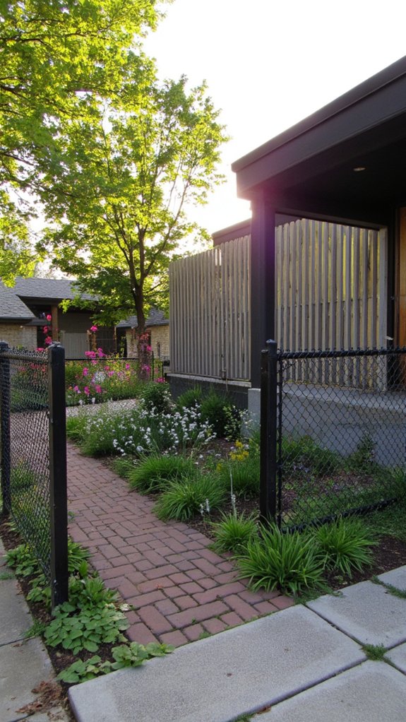 stylish durable privacy fencing