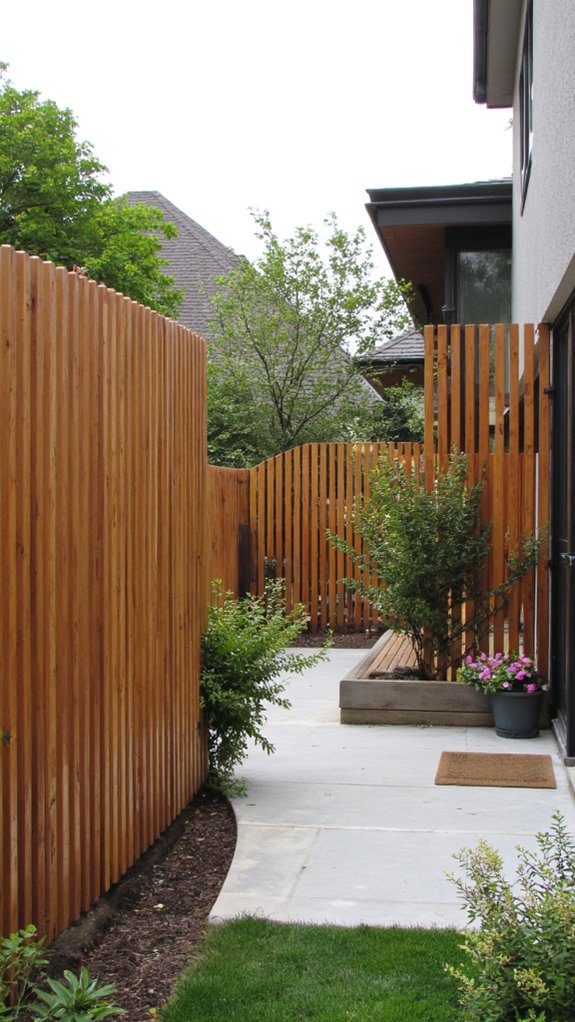 stylish functional outdoor privacy