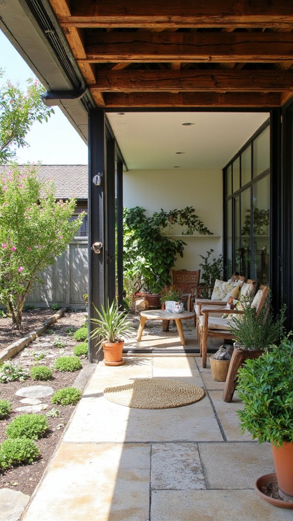 stylish indoor outdoor living