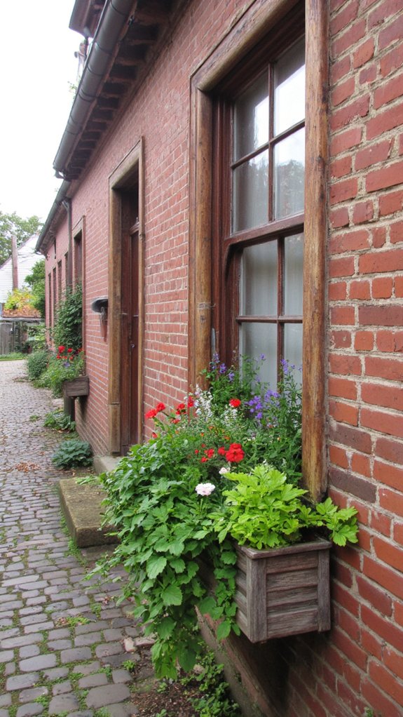 stylish indoor plant display