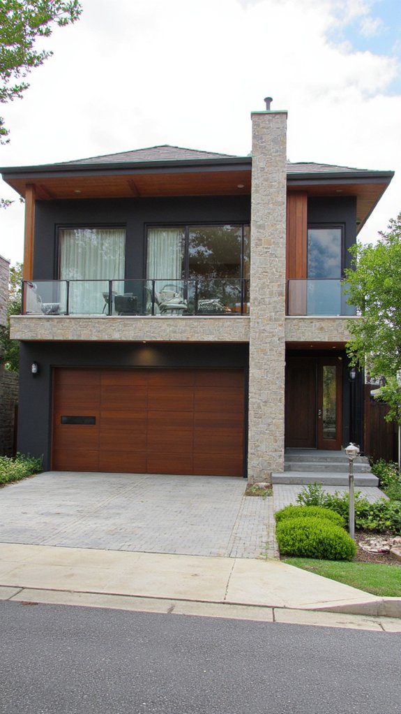 stylish luxury vehicle storage