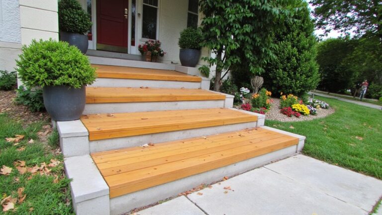 stylish modern exterior stairs