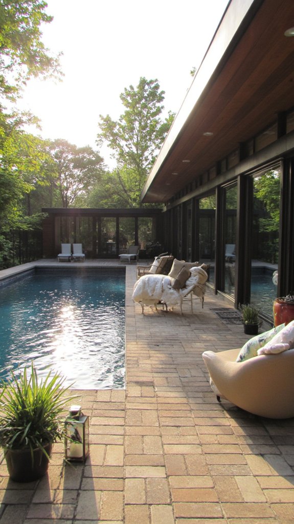 stylish outdoor relaxation oasis