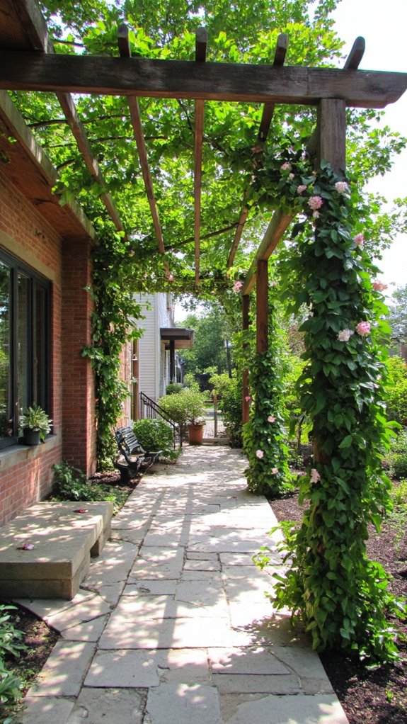 stylish outdoor relaxation space