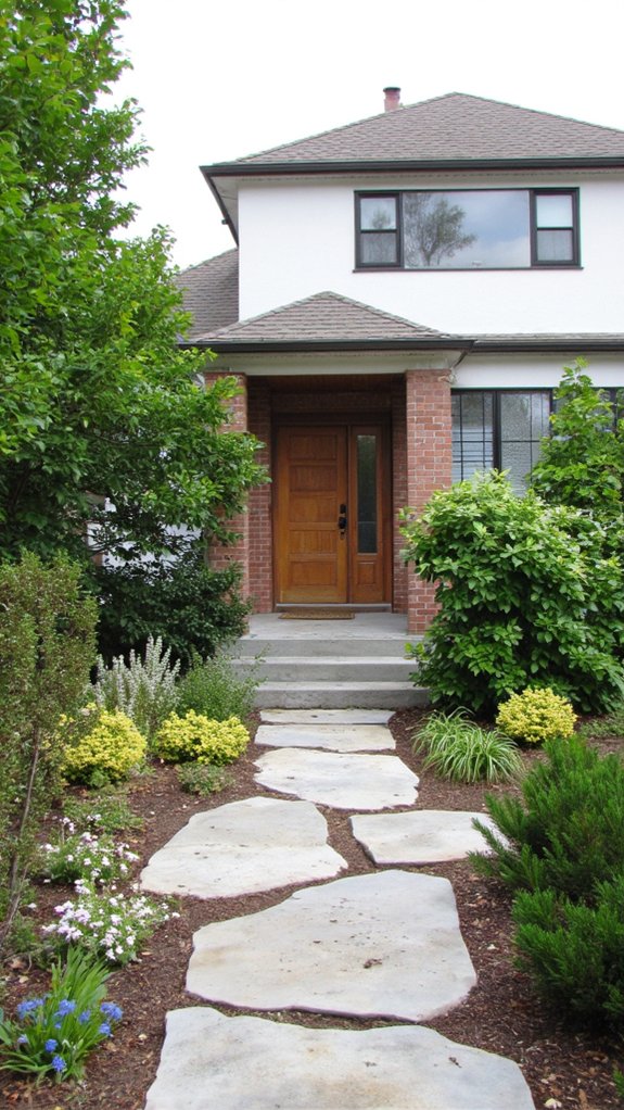 stylish pathways enhance exteriors