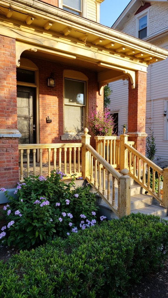 stylish railings enhance appeal
