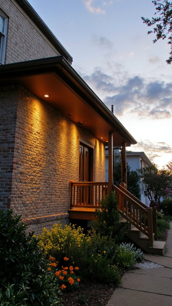 subtle outdoor lighting elegance