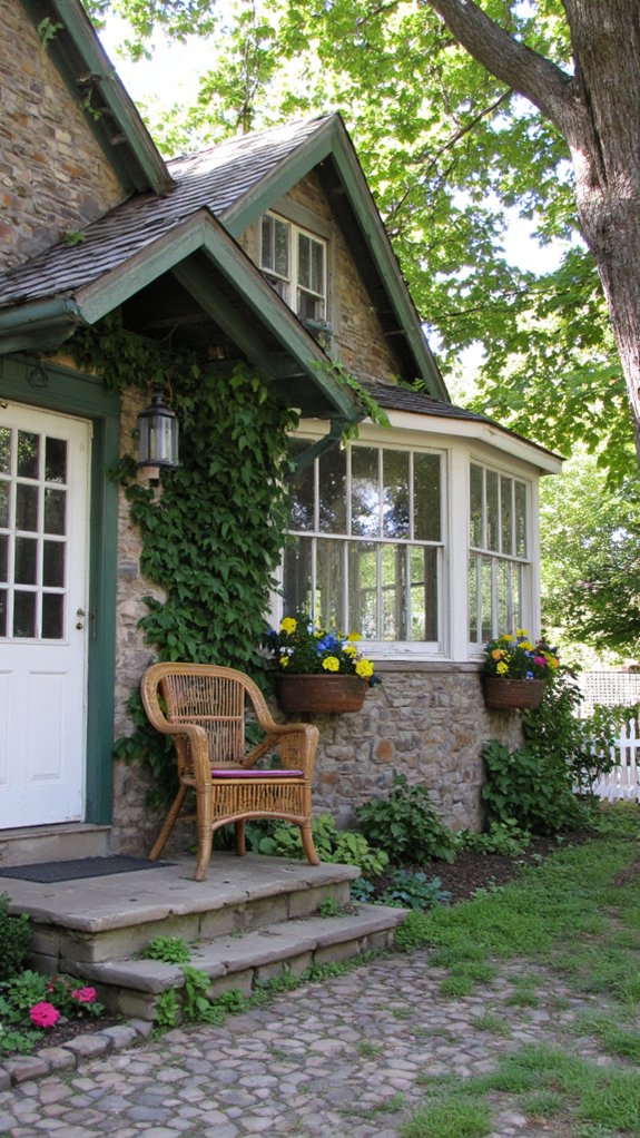 sunlit cozy cottage sanctuary