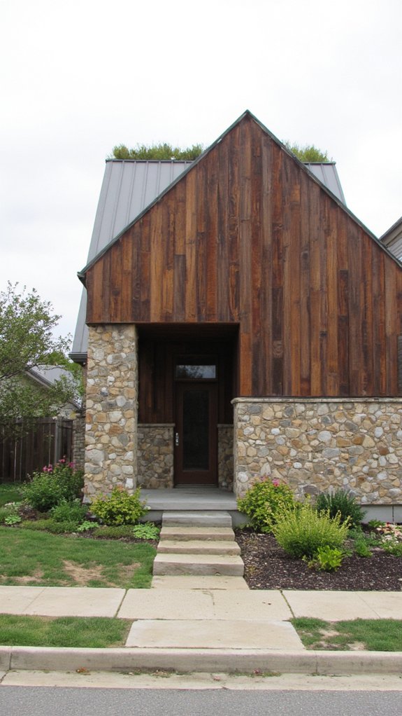 sustainable exterior design materials