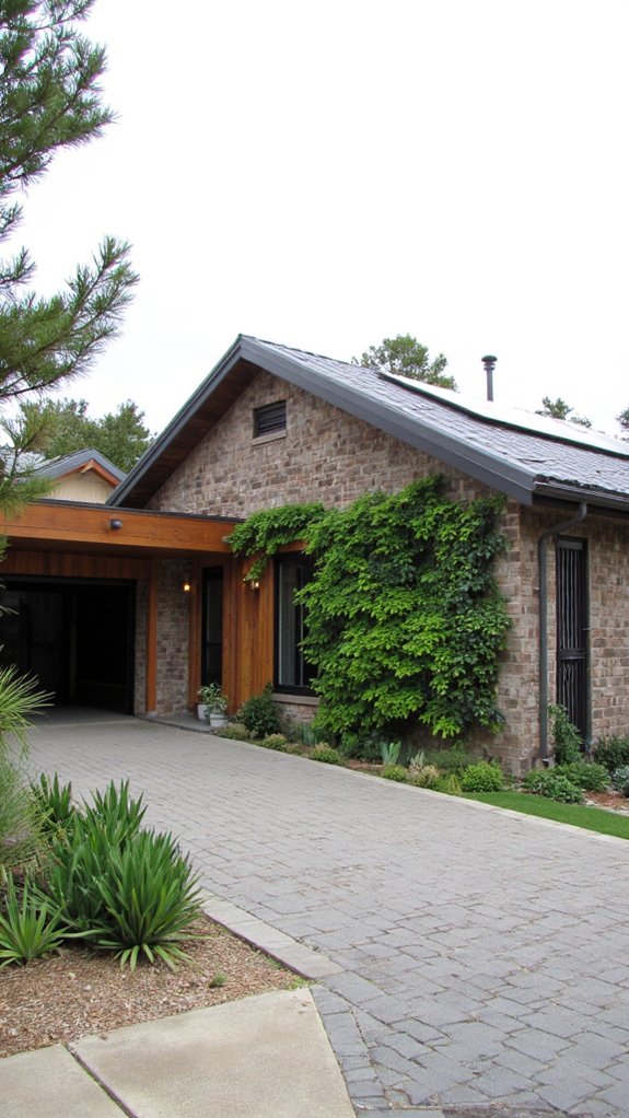 sustainable garages for living