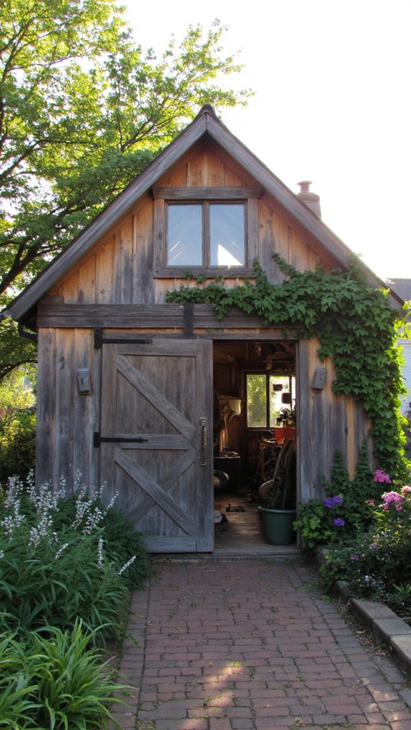 sustainable gardening workspace design