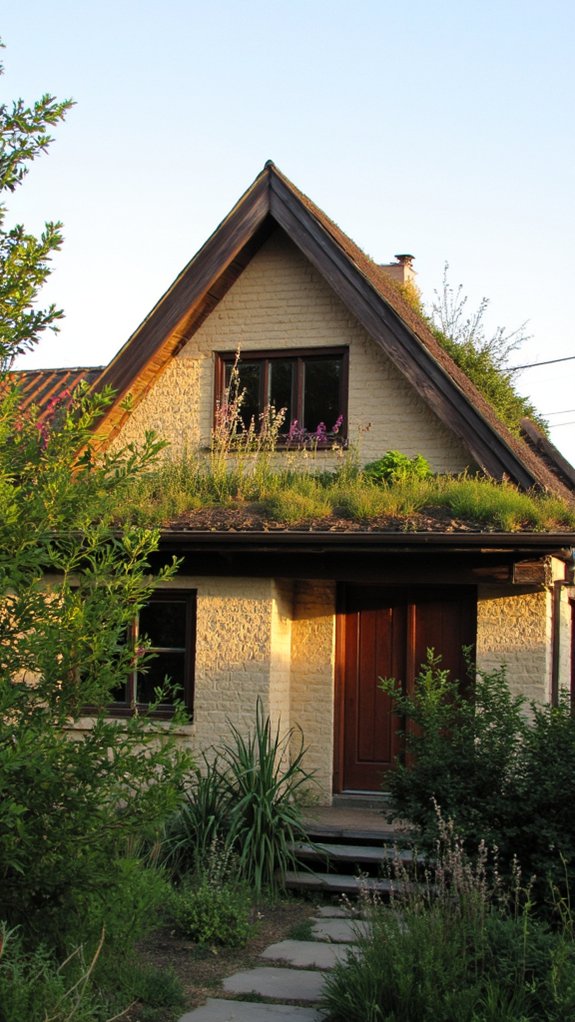 sustainable green roof elegance