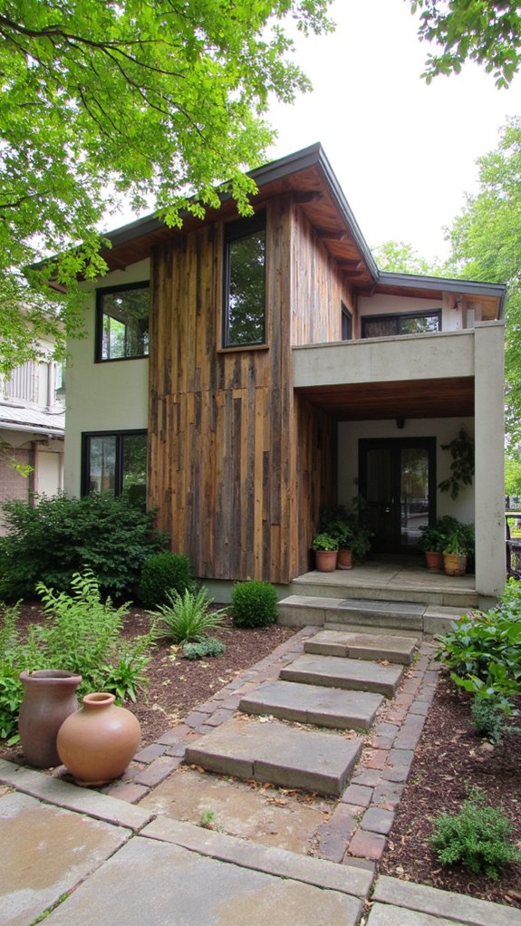 sustainable materials stylish homes