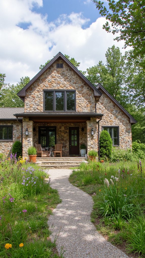 sustainable reclaimed stone aesthetics