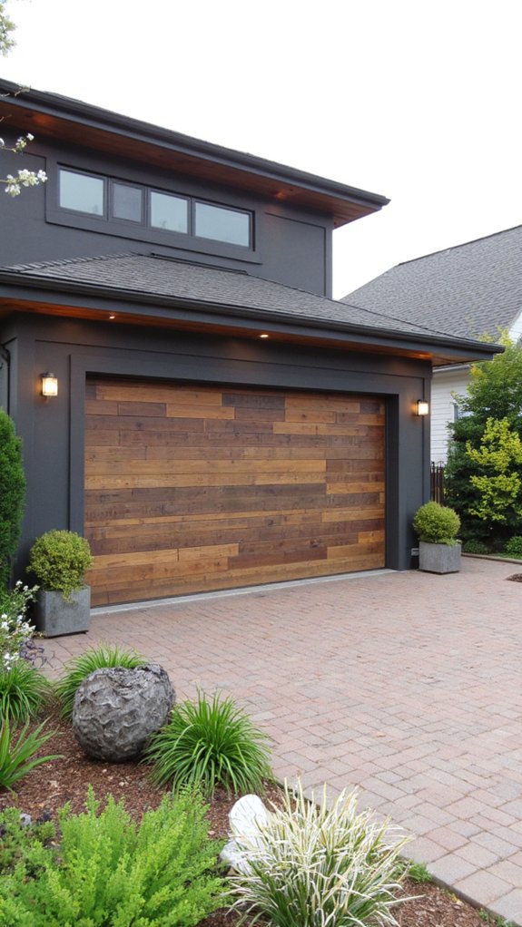 sustainable stylish reclaimed doors