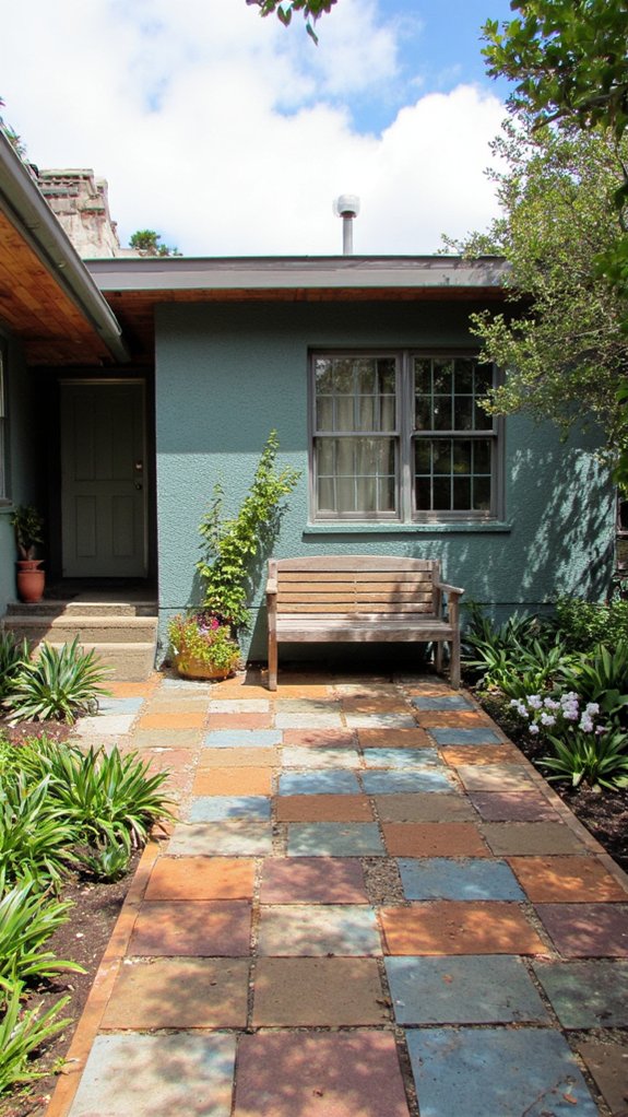 sustainable stylish recycled tiles