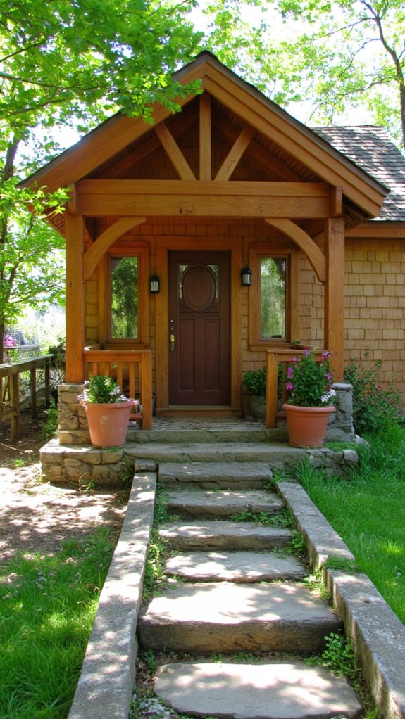 sustainable wood enhances exteriors